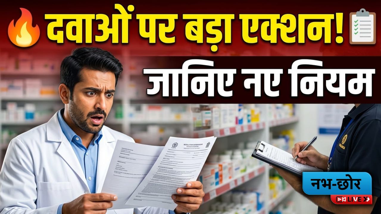Heath News : दवाओं पर सरकार का बड़ा फैसला ; अब बिना डॉक्टर के पर्चे नहीं मिलेंगी ये सिरप और टॉनिक, नए नियम लागू