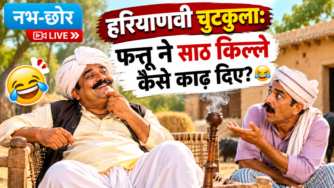 हरियाणवी चुटकुला: फत्तू ने साठ किल्ले कैसे काढ़ दिए? 😂
