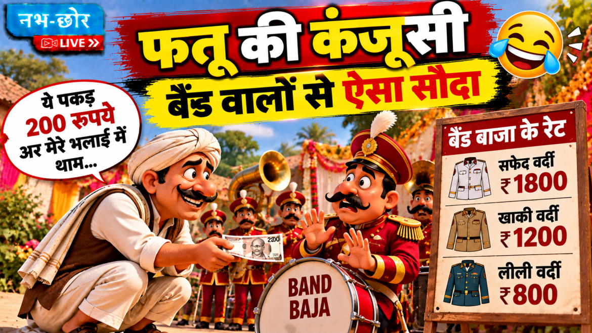 फत्तू ने बैंड वालों से ऐसा सौदा किया कि सुनकर आप भी हंस पड़ेंगे 😂
