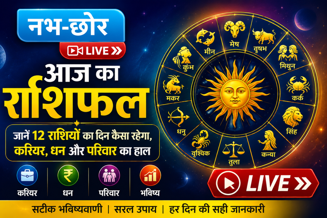 आज का राशिफल: जानें 12 राशियों का दिन कैसा रहेगा, करियर, धन और परिवार का हाल
