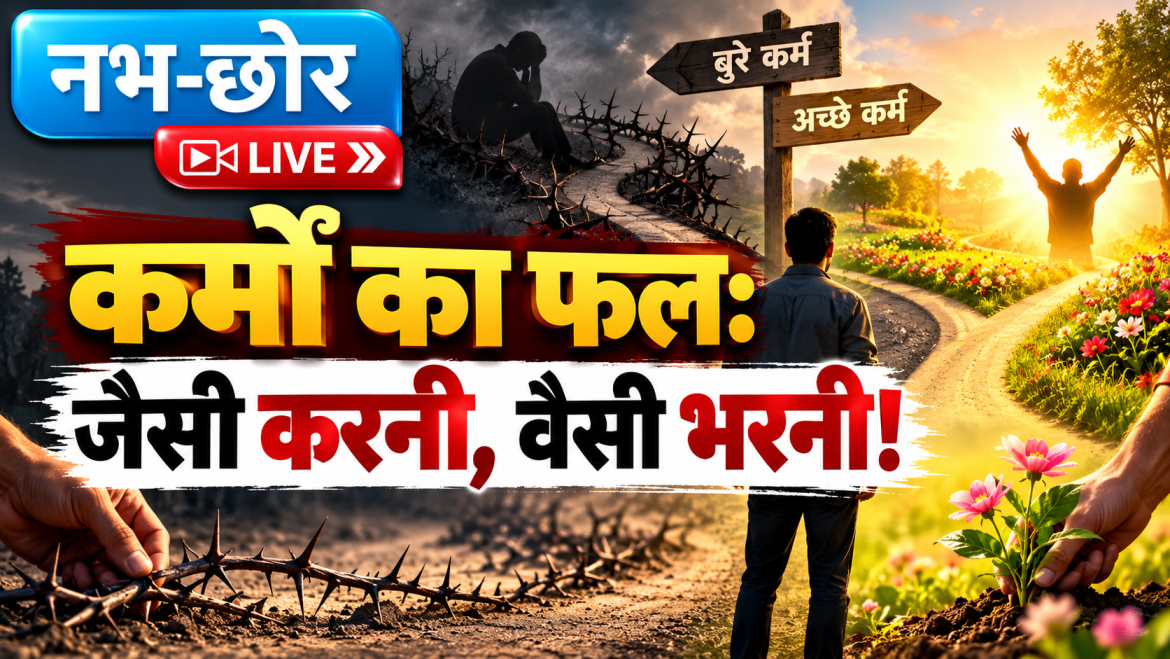 कर्मों का फल: जैसी करनी, वैसी भरनी!